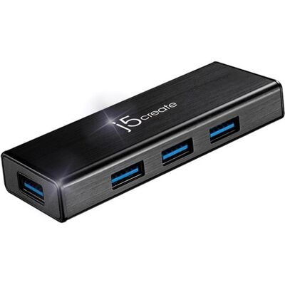 j5create 4-Port USB30 Mini Hub USB-Hubs - USB 30 - 4 - Schwarz j5create 4-Port USB30 Mini Hub USB-Hubs - USB 30 - 4 - Schwarz