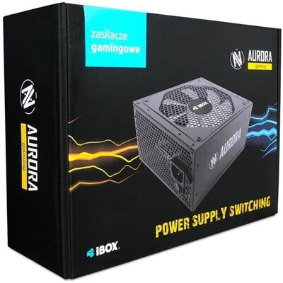 iBOX Aurora Netzteile - 500 Watt - 140 mm - ATX 203 - 80 Plus iBOX Aurora Netzteile - 500 Watt - 140 mm - ATX 203 - 80 Plus
