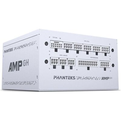 Phanteks AMP GH 850W White Netzteile - 850 Watt - 120 mm - ATX 31 - 80 Plus Gold zertifiziert Phanteks AMP GH 850W White Netzteile - 850 Watt - 120 mm - ATX 31 - 80 Plus Gold zertifiziert