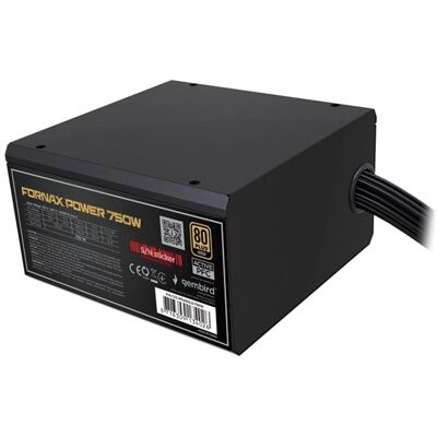 Gembird CCC-PSUBRONZE-750W - power supply - 750 Watt Netzteile - 750 Watt - 120 mm - 80 Plus Bronze zertifiziert Gembird CCC-PSUBRONZE-750W - power supply - 750 Watt Netzteile - 750 Watt - 120 mm - 80 Plus Bronze zertifiziert