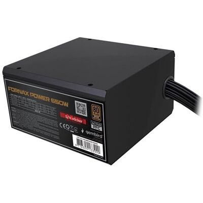 Gembird CCC-PSUBRONZE-650W - power supply - 650 Watt Netzteile - 650 Watt - 120 mm - 80 Plus Bronze zertifiziert Gembird CCC-PSUBRONZE-650W - power supply - 650 Watt Netzteile - 650 Watt - 120 mm - 80 Plus Bronze zertifiziert