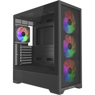 DUTZO C740 Airflow ARGB - Gehäuse - Miditower - Schwarz DUTZO C740 Airflow ARGB - Gehäuse - Miditower - Schwarz