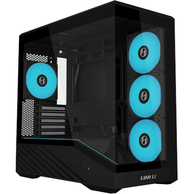 Lian Li Vector V100 Mini - Gehäuse - Minitower - Schwarz Lian Li Vector V100 Mini - Gehäuse - Minitower - Schwarz
