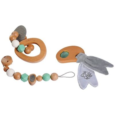 Eichhorn Baby Pure Wooden Gift Set 3dlg Eichhorn Baby Pure Wooden Gift Set 3dlg