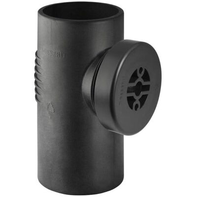 Geberit - Silent-db20 Reinigungsrohr - 110mm - 90° Sanitärteil Geberit - Silent-db20 Reinigungsrohr - 110mm - 90° Sanitärteil
