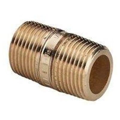 Viega Nipple pipe 1 12 x 50 mm gunmetal Viega Nipple pipe 1 12 x 50 mm gunmetal