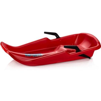 Marke Twister Roter Robuster Kunststoffschlitten - Schlitten Marke Twister Roter Robuster Kunststoffschlitten - Schlitten