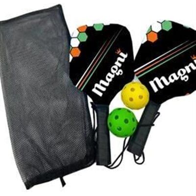 Magni - Pickleball-Set - 2 Schläger 2 Bälle - Outdoor-Sportartikel Magni - Pickleball-Set - 2 Schläger 2 Bälle - Outdoor-Sportartikel