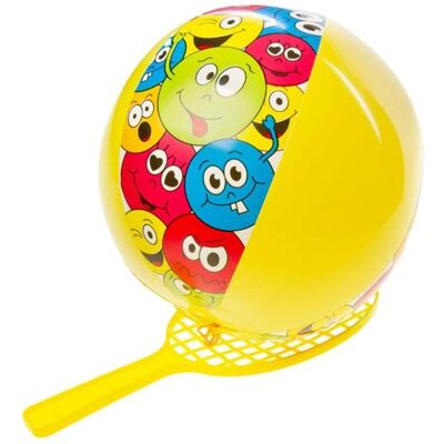 LG-Imports - Racket with tap ball Smiling face LG-Imports - Racket with tap ball Smiling face