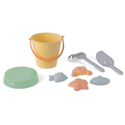 Dantoy Pastel Bucket Set 8pcs. Dantoy Pastel Bucket Set 8pcs.
