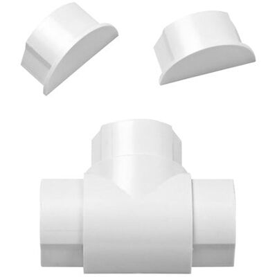 D-LINE Adapter Kit 50x25mm 3 Pieces White D-LINE Adapter Kit 50x25mm 3 Pieces White