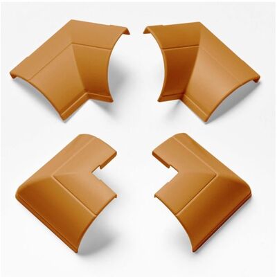D-line Adapter Set 22x22mm - Halbrund Kabelkanal Zubehör D-line Adapter Set 22x22mm - Halbrund Kabelkanal Zubehör