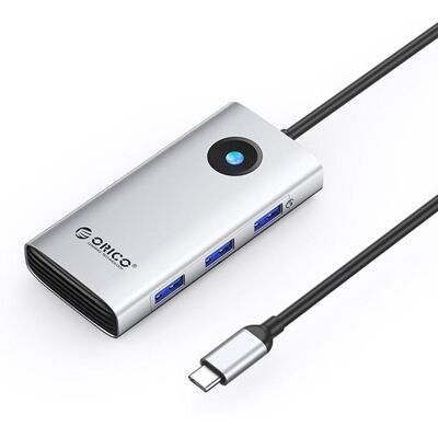 ORICO PW11 6in1 USB-C Docking Station 3x USB-A 30 1x USB-C PD 100W 1x HDMI 4K 30Hz 1x RJ45 25G Ethernet - Silver USB-Hubs - USB 30 - 6 - silber ORICO PW11 6in1 USB-C Docking Station 3x USB-A 30 1x USB-C PD 100W 1x HDMI 4K 30Hz 1x RJ45 25G Ethernet - Silver USB-Hubs - USB 30 - 6 - silber