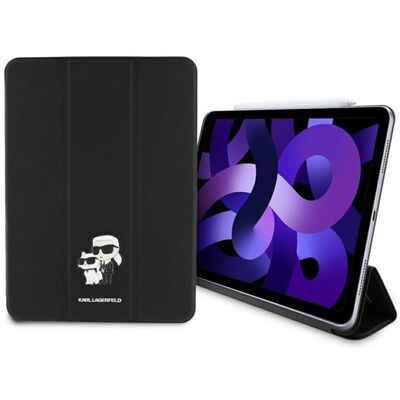 Karl Lagerfeld Saffiano Magnetic Karl & Choupette iPad Air 11" 2024 Book Cover Case - Black Karl Lagerfeld Saffiano Magnetic Karl & Choupette iPad Air 11" 2024 Book Cover Case - Black
