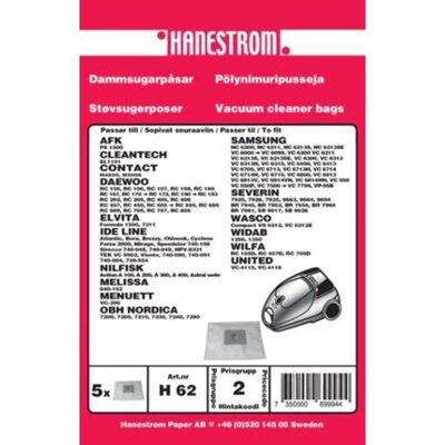 inkClub synthetische Faser Staubsaugerbeutel - 5er Pack mit Motorfilter inkClub synthetische Faser Staubsaugerbeutel - 5er Pack mit Motorfilter