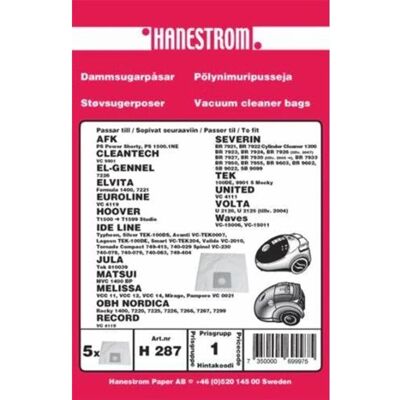 NoName Staubsaugerbeutel - Synthetischer Faser - Hochwertig NoName Staubsaugerbeutel - Synthetischer Faser - Hochwertig