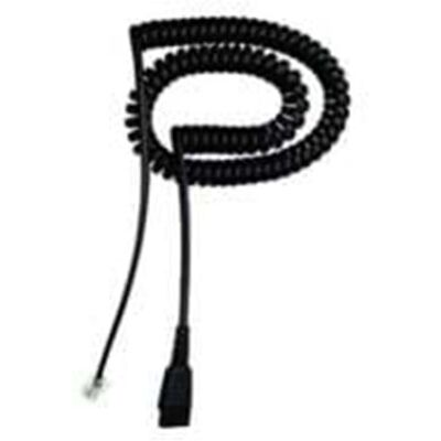 Jabra Netcom 2 m Spiral Kabel mit mod Jabra Netcom 2 m Spiral Kabel mit mod