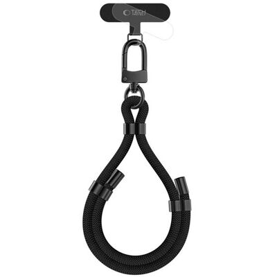 Tech-Protect C4S Rope Wrist Strap - Black Tech-Protect C4S Rope Wrist Strap - Black