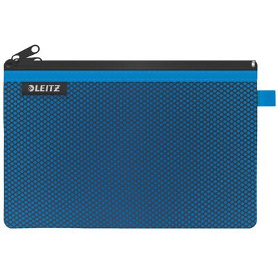 Leitz WOW Traveller Zip-Beutel L Blau Leitz WOW Traveller Zip-Beutel L Blau