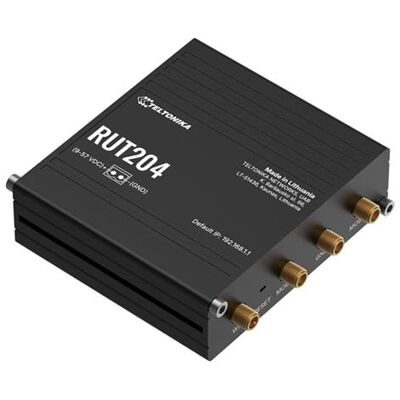 Teltonika RUT204 - wireless router - WWAN - Wi-Fi - 4G - DIN rail mountable - Wireless router N Standard - 80211n Teltonika RUT204 - wireless router - WWAN - Wi-Fi - 4G - DIN rail mountable - Wireless router N Standard - 80211n