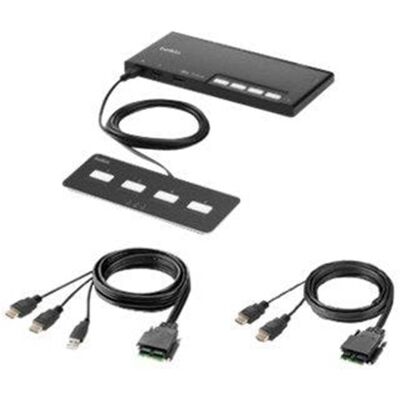 Belkin - F1DN204MOD-HH-4 - 4-Port - HDMI - KVM-Schalter Belkin - F1DN204MOD-HH-4 - 4-Port - HDMI - KVM-Schalter