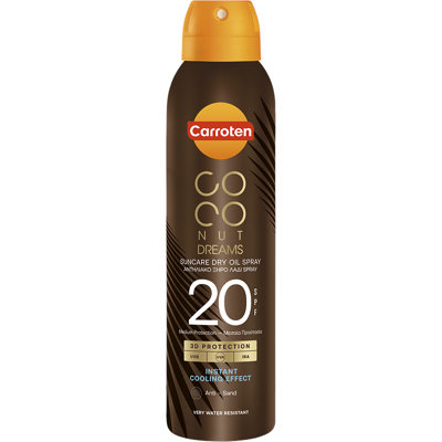 Carroten Coconut Dreams Sonnencreme Dry Oil SPF 20 - Sonnenschutz Carroten Coconut Dreams Sonnencreme Dry Oil SPF 20 - Sonnenschutz