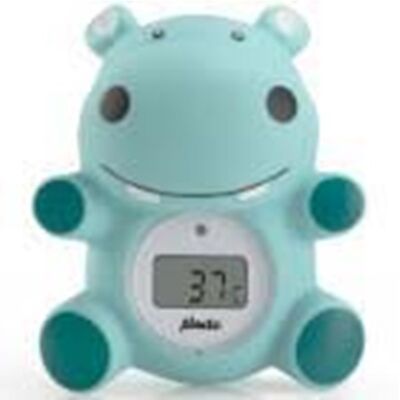 Alecto Baby Hippo thermometer water and air temperature Alecto Baby Hippo thermometer water and air temperature