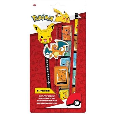 Pokemon POKMON 5-teiliges Schreibset Pokemon POKMON 5-teiliges Schreibset