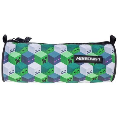 Euromic MINECRAFT Round pencil case 22 x 7 cm Euromic MINECRAFT Round pencil case 22 x 7 cm