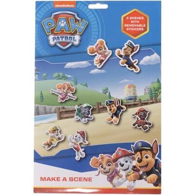 Euromic PAW PATROL Reusable Stickers set make a scene paper envelope 21 x 34 cm Euromic PAW PATROL Reusable Stickers set make a scene paper envelope 21 x 34 cm