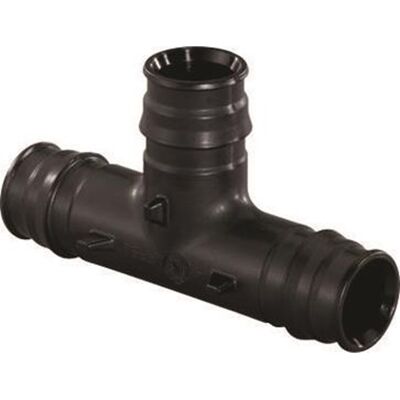 Uponor Q&E T-Stück 16x16x16 - T-Stück, Schwarz Uponor Q&E T-Stück 16x16x16 - T-Stück, Schwarz
