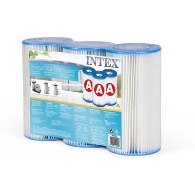 Intex Filterkartusche A 3er-Pack Intex Filterkartusche A 3er-Pack