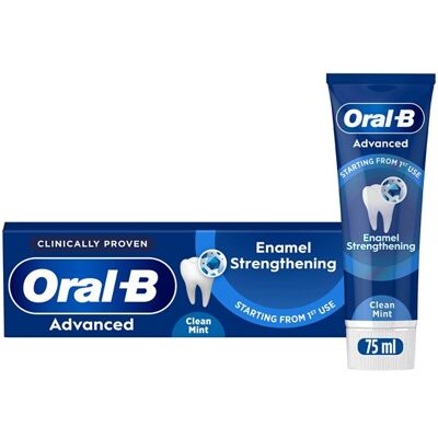 Oral-B Advanced Enamel Strengthening Mint Zahnpasta - Zahnpasta Oral-B Advanced Enamel Strengthening Mint Zahnpasta - Zahnpasta