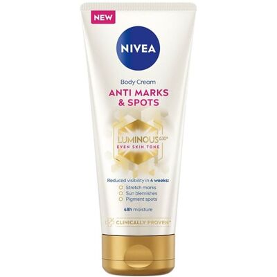 Nivea Luminous630 Body Cream - Reduziert Streifen & Flecken Nivea Luminous630 Body Cream - Reduziert Streifen & Flecken