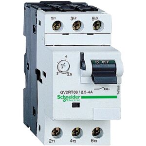Schneider Electric GV2RT14 - Motorschutzschalter - 6-10A - 3P - Thermomagnetisch Schneider Electric GV2RT14 - Motorschutzschalter - 6-10A - 3P - Thermomagnetisch