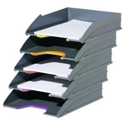 DURABLE Briefablageschalen VARICOLOR TRAY SET A4 DURABLE Briefablageschalen VARICOLOR TRAY SET A4