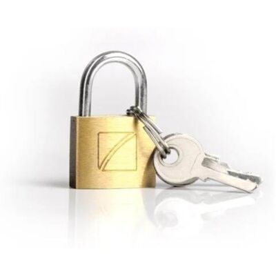 Travelblue Security Suitcase Padlock 20 mm - Solid Brass Travelblue Security Suitcase Padlock 20 mm - Solid Brass