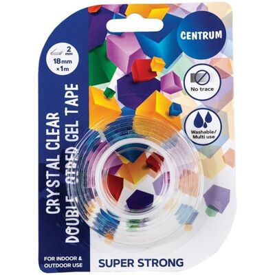 CENTRUM Tape Magic NANO GEL double sided cl. 18mm*1M CENTRUM Tape Magic NANO GEL double sided cl. 18mm*1M