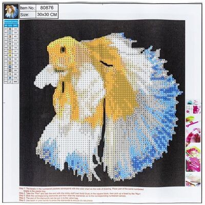 CENTRUM Diamond Painting 30*30cm. FUGL CENTRUM Diamond Painting 30*30cm. FUGL