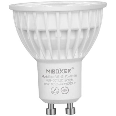 Miboxer LED Pre GU10 - 4W - RGB-CCT - 320lm - 24GHz RF Miboxer LED Pre GU10 - 4W - RGB-CCT - 320lm - 24GHz RF