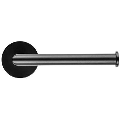 Croydex - Toiletttenrollenhalter - Matt Schwarz - Wandmontage Croydex - Toiletttenrollenhalter - Matt Schwarz - Wandmontage