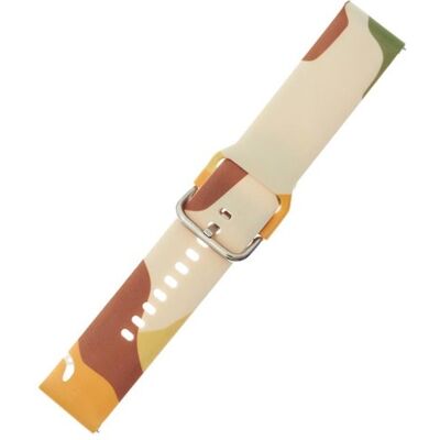 Hurtel Strap Moro for Samsung Galaxy Watch 45 46 47 mm Silicone Bracelet Watch Band - Pattern 16 Hurtel Strap Moro for Samsung Galaxy Watch 45 46 47 mm Silicone Bracelet Watch Band - Pattern 16