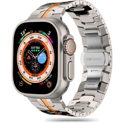 Tech-Protect Titan-Orange Uhrenarmband für Apple Watch 4-9 Tech-Protect Titan-Orange Uhrenarmband für Apple Watch 4-9