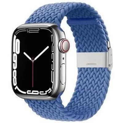 CRONG Wave Band Braided Apple Watch Strap 38404142mm Blue CRONG Wave Band Braided Apple Watch Strap 38404142mm Blue