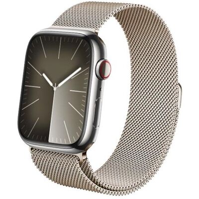 CRONG Milano Steel Stainless Steel Strap for Apple Watch 44454649mm Champagne CRONG Milano Steel Stainless Steel Strap for Apple Watch 44454649mm Champagne