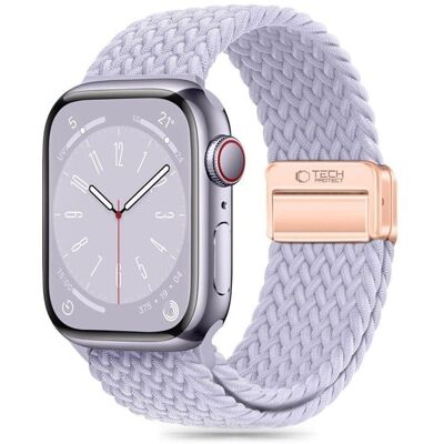 Tech-Protect NylonMag Apple Watch Band - Periwinkle - Armband Tech-Protect NylonMag Apple Watch Band - Periwinkle - Armband