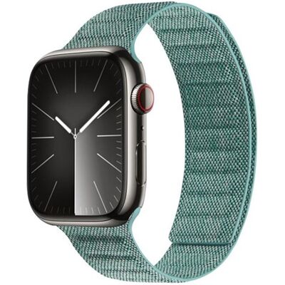 CRONG Melange - Magnetic strap for Apple Watch 44454649 mm - turquoise melange CRONG Melange - Magnetic strap for Apple Watch 44454649 mm - turquoise melange