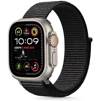 Apple Watch Nylon Armband - Schwarz - Armband Apple Watch Nylon Armband - Schwarz - Armband