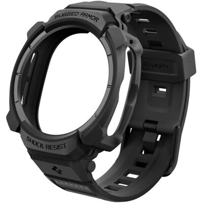 Spigen Rugged Armor Pro - matte black - Samsung Galaxy Watch Ultra2 Spigen Rugged Armor Pro - matte black - Samsung Galaxy Watch Ultra2