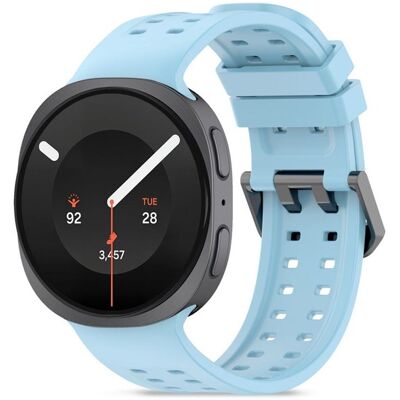 Tech-Protect Silicone Air Strap for Samsung Galaxy Watch 89 - 404446mm - Blue Tech-Protect Silicone Air Strap for Samsung Galaxy Watch 89 - 404446mm - Blue
